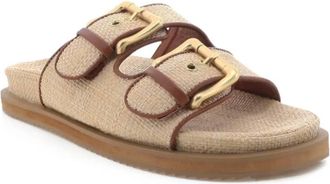 Billini Womens Tenley Sandals In Natural Raffia