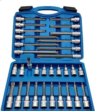 OEM Juego De 32 Piezas De Vasos Hexagonales Internos Para Tornillos, Juego De 12 Piezas De Cabezas De Vasos Para Prensas De Ciruelas Pasas