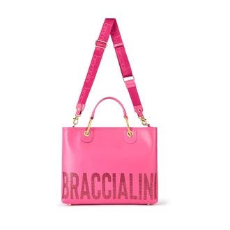 Braccialini Beth Special Handtas - Dames - Tassen - Roze - Maat: ONE Size Zijde