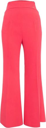 Elisabetta Franchi High waist broek - Roze