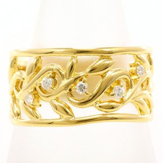 C&A Yellow Gold Yellow Gold (18K) Band Ring (Pre-Owned)