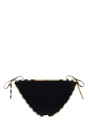 Burberry Womens Black Stretch Nylon Bikini Bottom Polyamide (nylon) Elastane Costumi Da Bagno