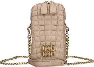 La Carrie I-Tech Beige - Dames - Schoudertassen - Beige - ONE Size - Leer - Tassen