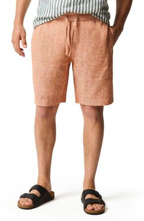 Rodd & Gunn Linen Shorts in Yam at Nordstrom, Size Xxx-Large