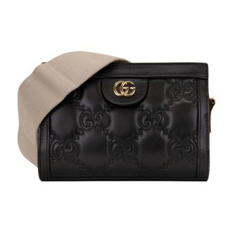Gucci Tassen, Dames, Zwart, ONE Size, Leer, Cross Body Tassen