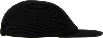 Issey Miyake Pliss&eacute;-effect pet - Heren - Accessoires - Zwart - Maat: ONE Size Poliester