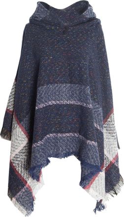 Generic Shawl Wraps for Women, Elegant Knitted Cape Open Front Poncho Scarf Blanket Cardigan Coat for Spring, Autumn, and Winter