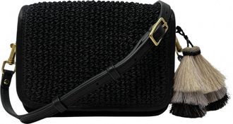 Kempton & Co. Mini Mia Crossbody Bag In Black