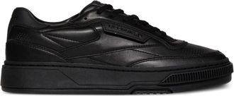 Reebok Club C logo-patch sneakers - unisex - Calf Leather - 8 - Black