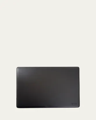 Royce Leather Personalized Leather Desk Pad, 22 x 16