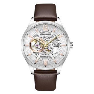 Kenneth Cole Automatic Silver Dial Mens Watch KCWGE2232510