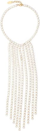 Forte_Forte fringe-detail necklace - women - Brass - One Size - Gold