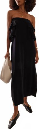Lisa Yang Karla Cashmere Dress In Black