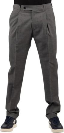 Berwich Retro Lange Broek - Heren - Nette broeken - Grijs - 2XL - Broeken
