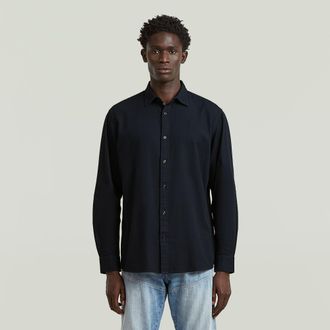 G-Star Clean Regular Shirt - Donkerblauw - Heren