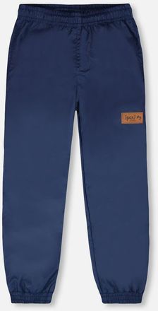 Deux par Deux Gender Inclusive Splash Pants in Recycled Polyester in Navy Blue at Nordstrom, Size 12M