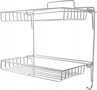 OEM Estante Mural Ba&ntilde;o Inox Plegable Drenaje R&aacute;pido