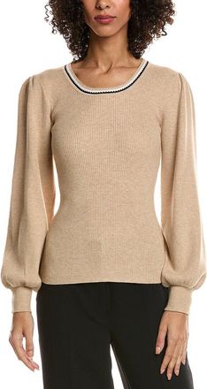 T Tahari Blouson Sleeve Pullover