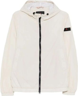 Peuterey Nigle Blouson Jas - Heren - Zomerjassen - Beige - S - Nylon - Jassen