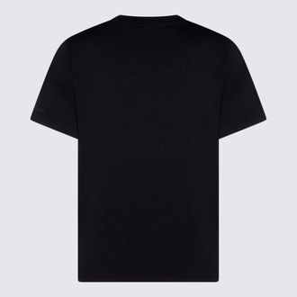 Moose Knuckles Mens T-Shirts And Polos Black _100 % Co