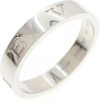 Bulgari B.Zero1 White Gold (18K) Band Ring (Pre-Owned)