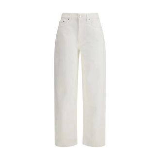 Loulou Studio Donna, Jeans, Bianco, W31, new