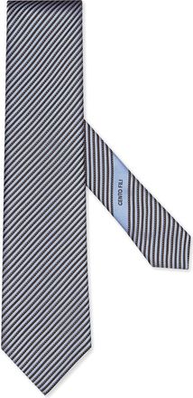 Ermenegildo Zegna Cento Fili Stripe Silk Tie in Blue at Nordstrom