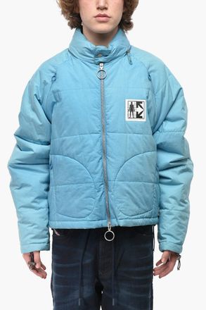 Off-white Puffer Jacket EL CAPITAN With Removable Hood Off-White