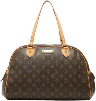 Louis Vuitton Pre-owned Handbags, female, Brown, Size: ONE SIZE Pre-owned Plastic Handbag