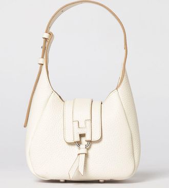 Hogan Borsa a spalla in pelle di vitello a grana Hogan