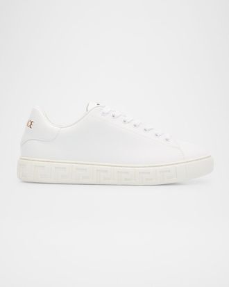 Versace La Greca Vegan Low-Top Sneakers