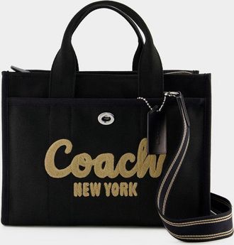 Coach Womens Cargo Tote - - Canvas - Black - One Size