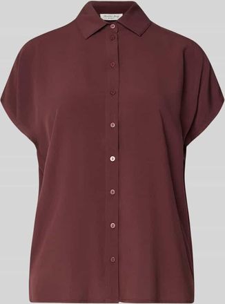 Christian Berg Relaxed Fit Bluse aus Viskose in Schoko, Gr&ouml;&szlig;e 36