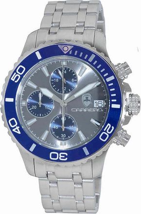 Torino Carrero Time Bold - Cx2 Chronograph Grey Dial Mens Watch C1S3735GR