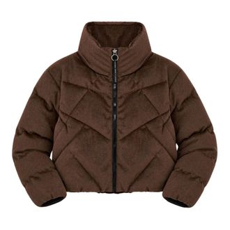 KRAKATAU Nebula Puffer Jacket - - Jackets - Donna - Marrone - S
