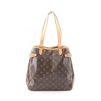 Louis Vuitton Pre-owned Batignolles Vertical Monogram Tote Bag - Dames - Pre-owned - Bruin - Maat: ONE Size