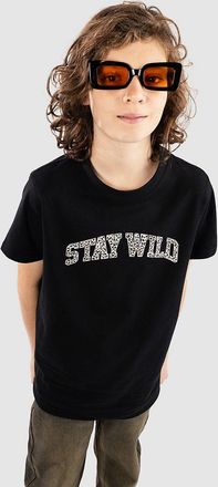 Urban Classics Stay Wild Leo Kids T-Shirt nero