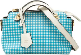 Fendi Pre-owned Fendi Mini Printed Leather Gingham By The Way Satchel Ladies K8Q8HORMQ8EDLV2I
