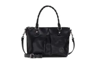 Patricia Nash Zora Top Handle Crossbody Bag Womens Handbags Black - 001, Polyester