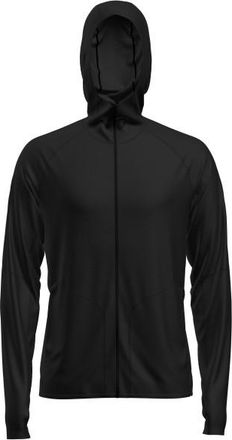 Icebreaker 150 MerinoFine Ace L/S Zip Hoodie Merinohoodie f&uuml;r Herren | schwarz