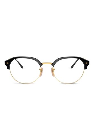 Ray-Ban half-rim frames - Black