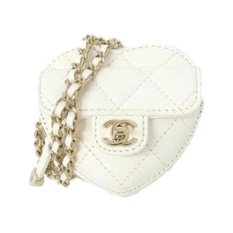Chanel Pre-owned Mini Bags, female, White, Size: ONE SIZE Pre-owned Coin Purse