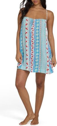 Billabong Beach Song Cover-Up Dress in Dream Blue at Nordstrom, Size X-Small