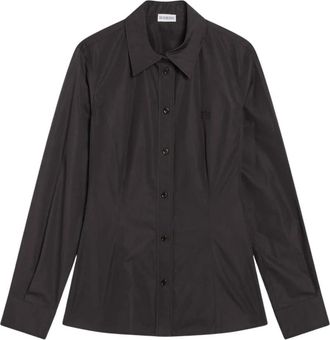 Burberry Eliza Shirt Collectie - Dames - Overhemden - Bruin - XS - Overhemden