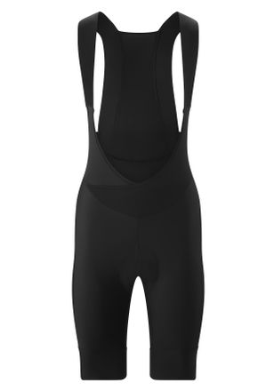 Gonso Fahrradhose GONSO Ride Miles Bib Rec W, Damen, Gr. 44, Normalgr&ouml;ssen, schwarz, 55% Polyamid (Recycelt), 20% Polyester, 25% Elasthan, Hosen Fahrradhose