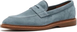 Allen Edmonds Rand Verse Loafer/Moc Shoes Mens Shoes Steel Blue Suede : 11.5 D (M), Leather/Suede