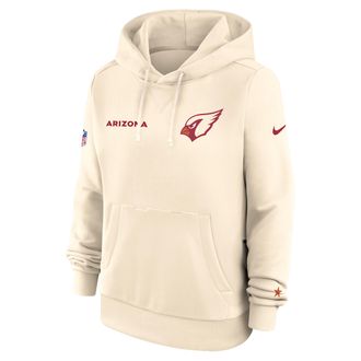 Nike Arizona Cardinals Rivalries Collection Sideline Nike Womens Dri-FIT NFL Pullover Hoodie in Brown | 03C315A9C-0KL