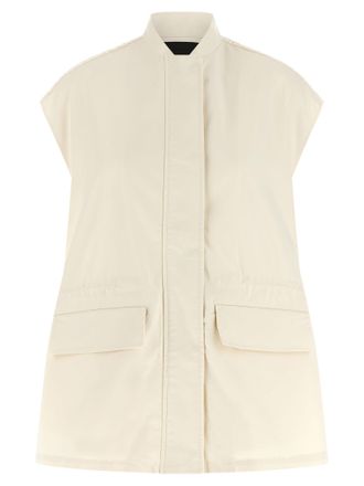 Fabiana Filippi Cotton Sleeveless Womens Jacket