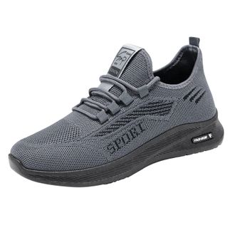 Generic Mens Lightweight Sneakers, Breathable Mesh Shoes Men Casual Slip On Work Shoes with Non Slip Sole Lightweight Walking Sneakers Comfortable Mesh Gym Wo