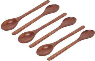 MegaChef 6 Piece 9 Inch Acacia Wood Spoon Set at Nordstrom